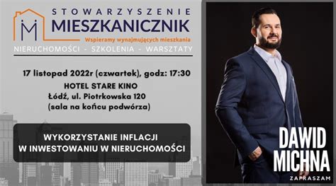 Łódź 17 11 2022 Wykorzystanie inflacji w inwestowaniu w