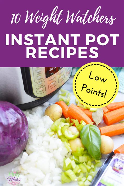 10 Weight Watchers Instant Pot Recipes