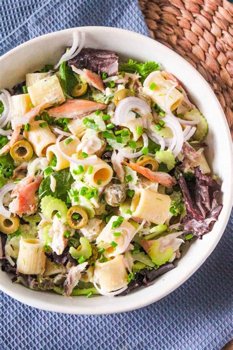 Smoked Mackerel Pasta Salad Carries Kitchen
