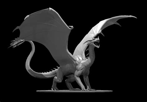 Mithral Dragon by MZ4250 | Download free STL model | Printables.com