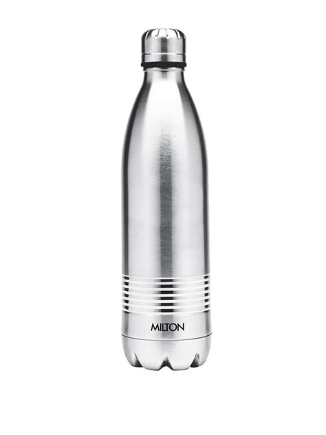 Buy Milton Silver Colored Duo Dlx Thermosteel Hours Hot And Cold Water Bottle Ml