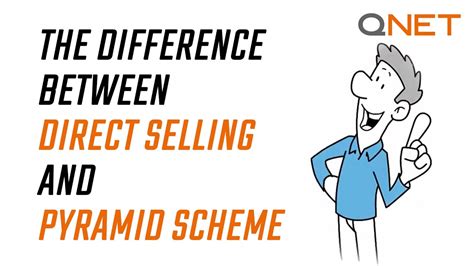 The Difference Between Direct Selling And Pyramid Scheme Youtube