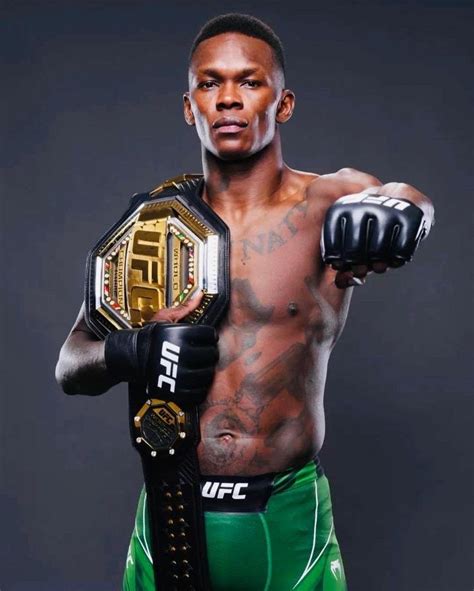 Glazia Man Of The Week Ufc Middleweight Champion Israel Adesanya