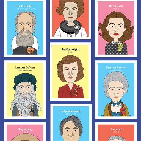 Famous Scientist Classroom Posters Heroes Of Stem