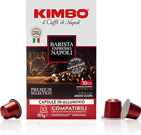 Kimbo Capsule Compatibili Nespresso Original In Alluminio 30 Capsule