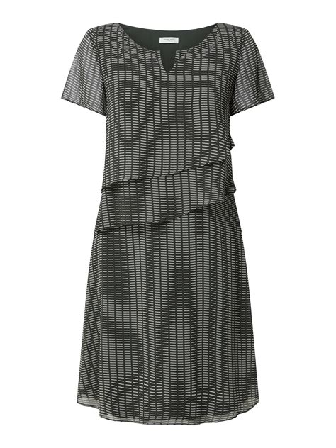 Gerry Weber Kleid Aus Chiffon Mit Grafischem Muster Bottle Online Kaufen