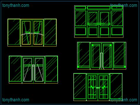 Kusen Pintu Aluminium Dwg Pintu Aluminium 0813 1015 7660