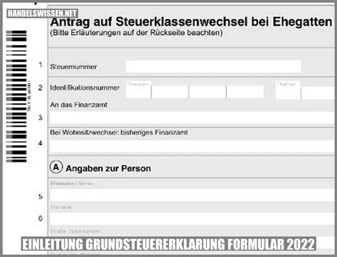 Grundsteuererklarung Formular 2022 Maximieren Sie Ihre Effizienz Mit