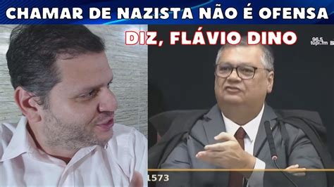 O que FLÁVIO DINO quer essa fala dele Sérgio Moro Gilmar