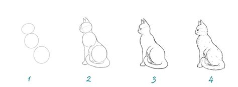 Comment Dessiner Un Chat Crayons Et Pinceaux