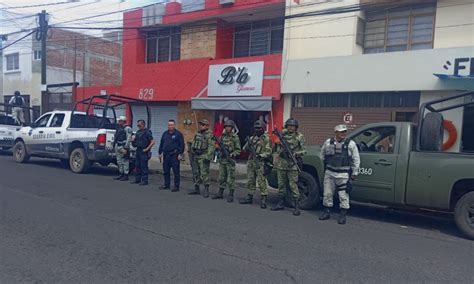 Desplegar N Agentes De Ssp Gn Y Sedena Patrullajes En Morelia