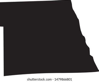 Grand Forks County Map State North Stock Vector (Royalty Free ...