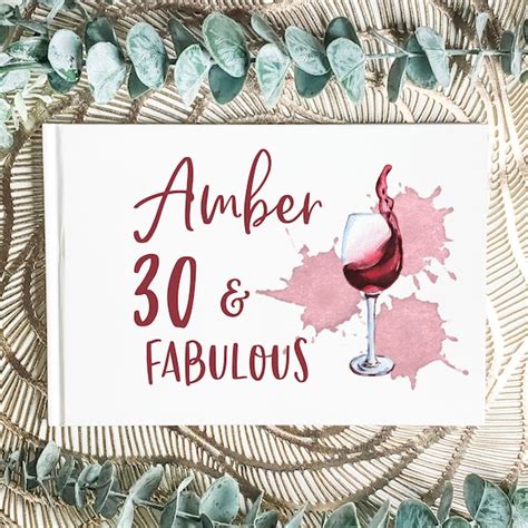 30th Wine Glass Etsy Australia