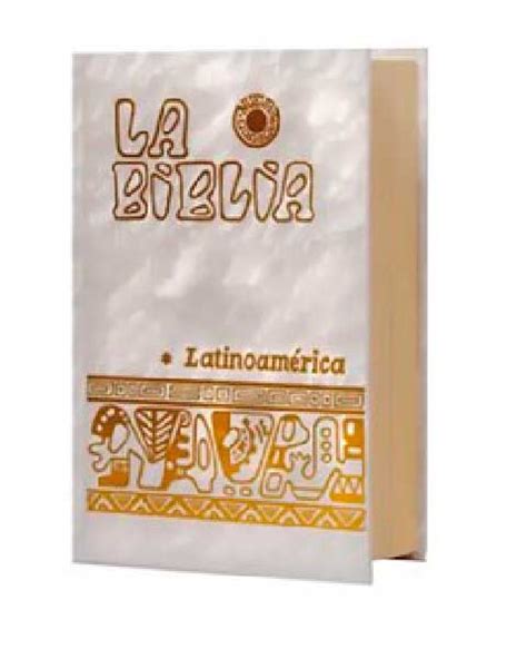 LA BIBLIA LATINOAMERICA DE BOLSILLO CARTONE NACARINA Librería