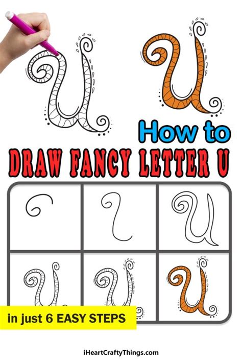 fancy letter  draw   fancy letter    easy steps