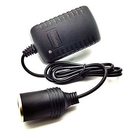 Getuscart Ac To Dc Converter 2a 24w Car Cigarette Lighter Socket 110