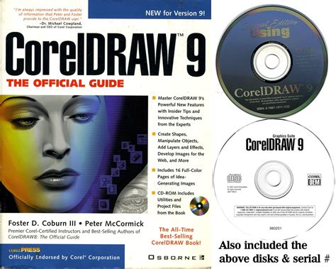 CorelDRAW 9: The Official Guide (Corel Press) : Coburn III, Foster D ...