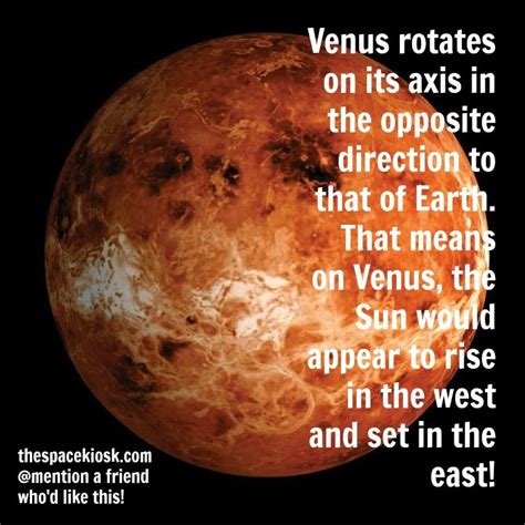 Venus Unique Facts