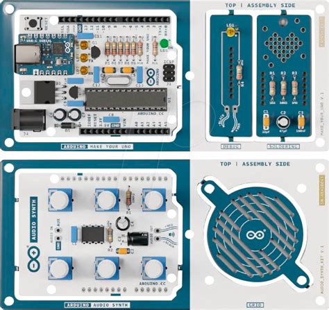 Ard Mkr Uno Kit Arduino Make Your Uno Kit Bei Reichelt Elektronik