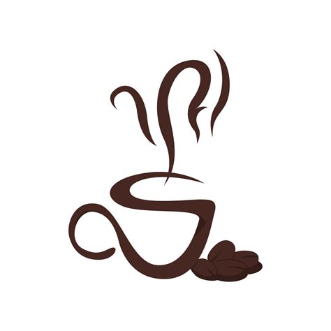 Coffee Shop Logo Template Natural Abstract Coffee Cup Coffee House