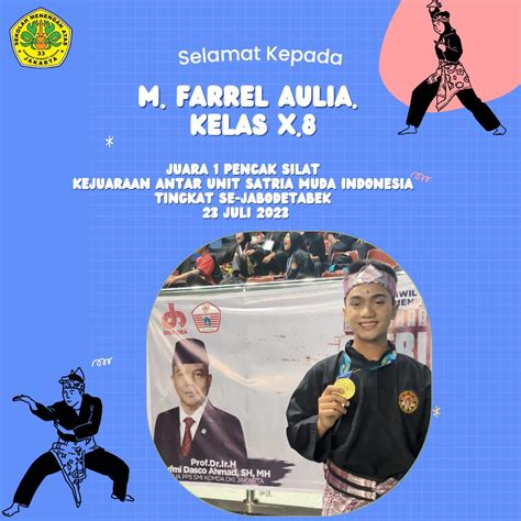 Juara Pencak Silat Kejuaraan Antar Unit Satria Muda Indonesia Tingkat