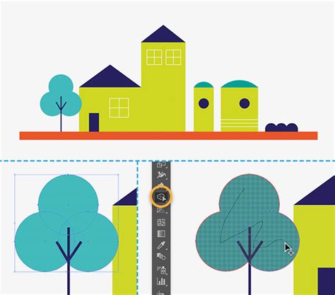 How To Draw Buildings With Shapes Adobe Illustrator Tutorials