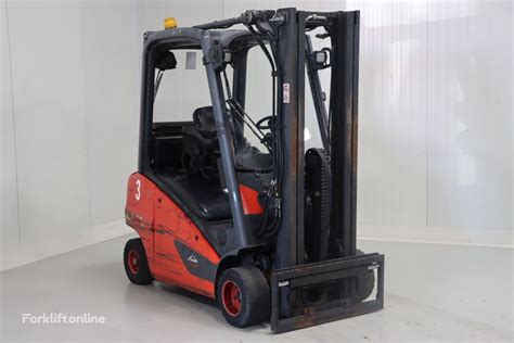 Linde H20t 01 Gas Forklift For Sale Netherlands Moerdijk Mz34404