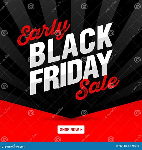 Black Friday Super Sale Banne Stock Vector Illustration Of Shop