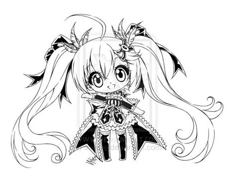 Alison Finished By Sureya On DeviantART Coloring Book Art Chibi