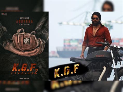 Kgf Chapter 2 Latest Joinee Adheeras Teaser Poster Makes Us Wonder