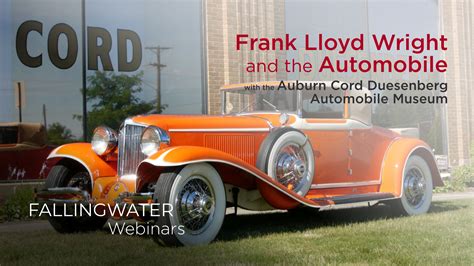 Frank Lloyd Wright And The Automobile Fallingwater