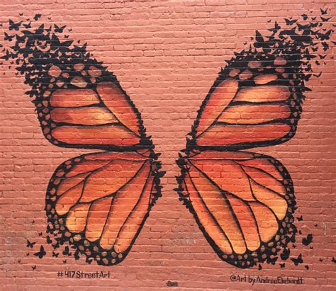 Butterfly Wings It S All Downtown It S All Downtown In Wall