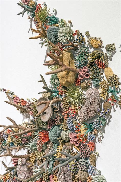 Hand Sculpted Coral Reef Installation By Artist And Activist Courtney Mattison With Images