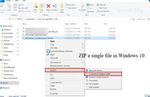 How To Create A ZIP File In Windows 10 Best VPS And Shared Hosting