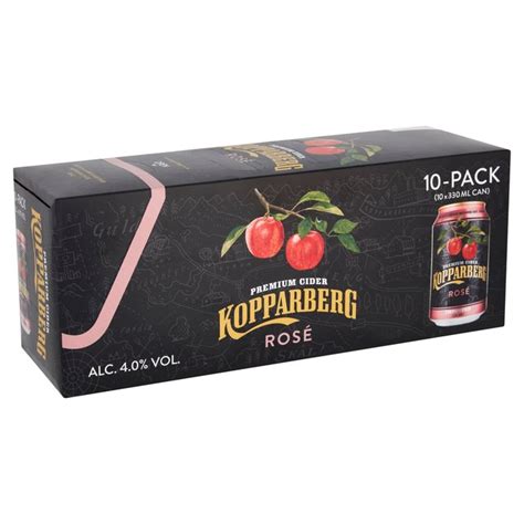 Kopparberg Rose Cider 10x330ml Ocado