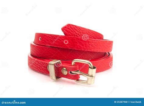 Red fashion belt stock photo. Image of texture, glamor - 25387968