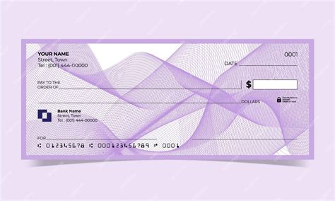 Premium Vector Bank Cheque Design Usd Guilloche Background