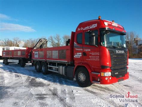 Scania R 450 LB6x2 4HNA Mit Fassi Kran F195A Chassis Truck For Sale