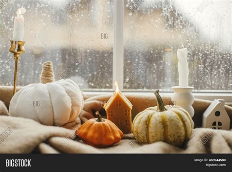 Cozy Autumn Rainy Day Image And Photo Free Trial Bigstock