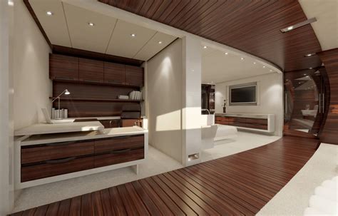 Small yacht interior design - 61 photo