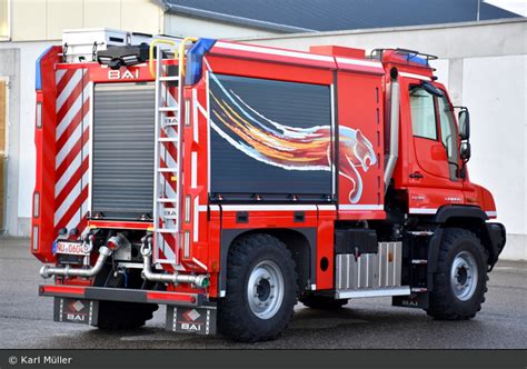 Einsatzfahrzeug Mercedes Benz Unimog U Bai Tlf Bos