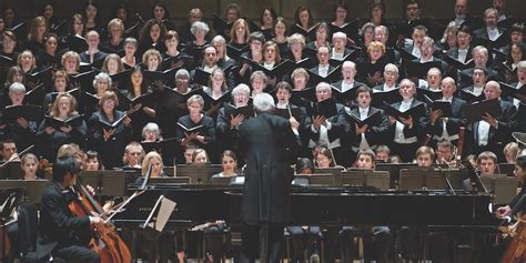 Eastman Rochester Chorus Eastman Chorale And The Eastman School Symphony Orchestra Presents