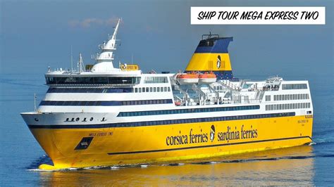 Mega Express Two Ship Tour Golfo Aranci Livorno Corsica