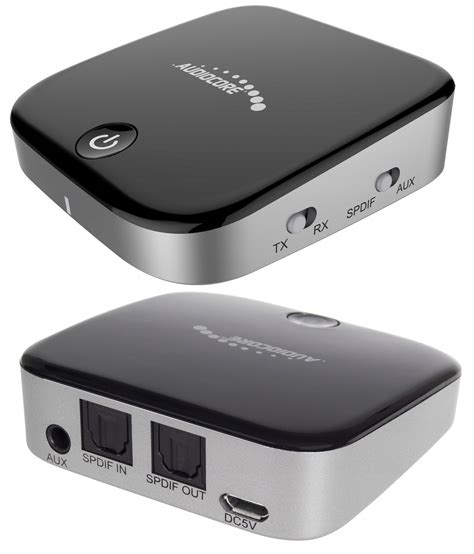 ODBIORNIK NADAJNIK AUDIO ADAPTER BLUETOOTH APT X SPDIF AUDIOCORE AC830