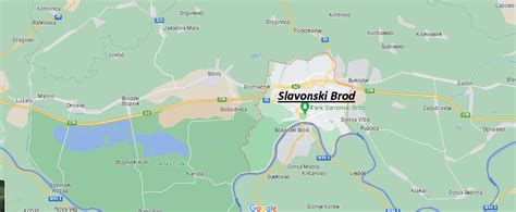 Dove Si Trova Slavonski Brod Croazia Mappa Slavonski Brod Dove Si Trova