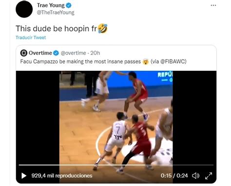 La Espectacular Asistencia De Campazzo Que Sorprendió A Una Estrella De La Nba “este Hombre