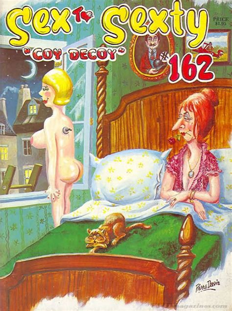NO MEMORY SEX TO SEXTY Magazine COVERS By PIERRE DAVIS 1