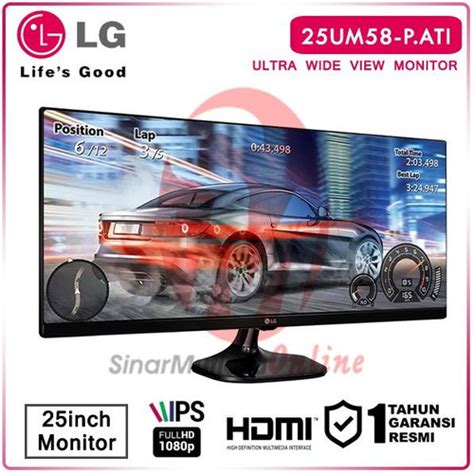 Jual Hemat Monitor Gaming Lg 25Um58 P Ati 25 Inci Led Fhd Ultra Wide