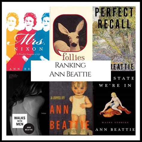 Ranking Author Ann Beatties Best Books A Bibliography Countdown