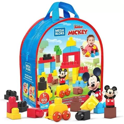 Mega Bloks Disney Sacola De Blocos Mickey Pe As Mattel Gwy No Shoptime